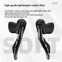 Wheeltop Electronic Shifting System EDS Kit Electronic Shifter Spare Parts Carbon Fiber Shifter Road Bike Accessories