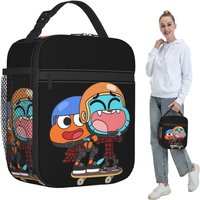 Gumball Darwin Skate Insulated Lunch Bag for Women Office Cooler Thermal Food Box Tote Leakproof Lunch Boxes Container