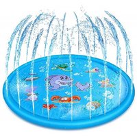 Letter water spray pad, children's outdoor toy, water play water spray toy, PVC anti slip water spray pad
