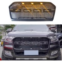 Geändert Für Ranger T7 Racing Grills Für Ranger T7 Xl Xlt Mk3 Wildtrak 2015 2016 2017 Pickup Auto Front Grill stoßstange Grille Mesh