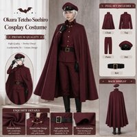 Anime Hunting Dogs Okura Tetcho Suehiro Cosplay Costume Ranpo Edogawa Halloween Physical Pro Detective Uniform