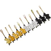 10mm BLACK and white REAR PIT DIRT BIKE ATV HYDRAULIC BRAKE MASTER CYLINDER 110cc 125cc 140cc 150cc PITBIKE