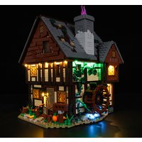 No Model LED Lighting Set Suitable for LEGO Disney Hocus Pocus The Sanderson Sisters Cottage 21341 Building Blocks