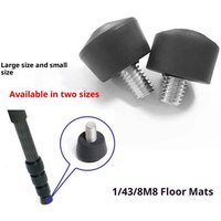 1Pc Universal Anti-slip Rubber Foot Pad Feet Spike 3/8 Inch 1/4 Inch M8 Photography Accessories For Tripod Monopod