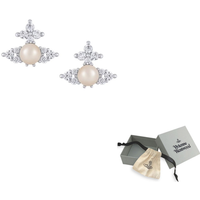 Vivienne Westwood Orb-Shaped Pearl Earrings 6201034Y02P373