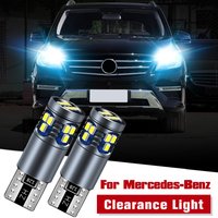 2x LED Parking Light Bulb W5W T10 Canbus For Mercedes Benz W211 W212 A207 C207 S211 S212 W220 W221 C216 W163 W164 W166 W251 E S