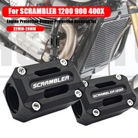 For SCAMBLER 1200 900 400X STREET scambler 900 1200 400X Engine Protection Bumper Protection Accessories 22mm-28mm