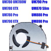 MINI PC CPU Fan For Minisforum UM780 UM780W / UM780 XTX / UM780 Pro / UM790 XTX / UM790 Pro / UM870 Slim / UM880 Pro / UM890 Pro