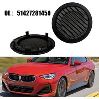 For BMW 1/2/3/4 Series F20 F22 F30 F32 Black Interior Door Audio Sound Loudspeaker Cover Grill Replacement 51427281459 Cover