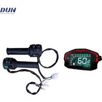 New Speedometer Display DKD ONE-LIN Communication and Hall Type Twist Throttle For Fardriver Controller VOTOL
