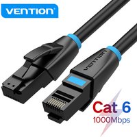 Vention Ethernet-Kabel Cat6 Lan-Kabel UTP RJ45 Netzwerk-Patchkabel 10 m 50 m für PS PC Internet Modem Router Cat 6 Kabel Ethernet