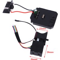 (Ce14)1Pc Control Board + 1Pc Switch 18V 21V Suitable For Dayi 2106 Brushless Machine Electric Wrench Motherboard Accessories