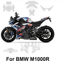 For BMW M1000R M1000 R Motorcycle Transparent TPU Protective Film Motorcycle Body Complete Paint Fairing Anti-scratch PPF Film