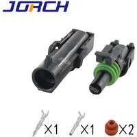 Connecteurs étanches pour boîtiers de capteurs automobiles, mâle-femelle, 1 voie, pour câblage automobile, 12015791 12010996