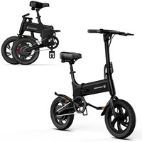 C12 12" Foldable Electric Bike 450W: 36V Portable Ebike for Chauffeur Service