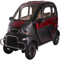 Fully enclosed multifunctional adult four-wheeled small electric vehicle elderly scooter 60V /1200W