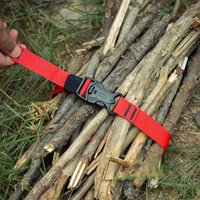 Portable Adjustable Cargo Tie Buckle Tie-Down Elastic Luggage Strap Universal Lash Belt Travel