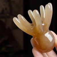 NEW SALE 2Pcs Resin Octopus Comb Head Massager Meridian Scraping Scalp Massage Acupuncture Spa Body Home Health Therapy Tool