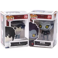 Funko POP Japan Anime Death Note L and RYUK 217# PVC Action Figure Toy Collectible Vinyl Dolls Japanese Anime Movie Toys For Fan