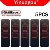 SOMMER Pearl Vibe Twin Status TX55-868-4 TRX55-868-4 4018V000 4019V000 Garage Door Gate Remote Control Opener 868.3MHz 868.95MHz