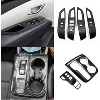 Rear Air Conditioning Vent Outlet Frame Cover Trim Sticker For Hyundai Tucson L NX4 2021 2022 2023 ABS Car Styling Accessories