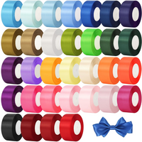 22meter/Roll Silk Satin Ribbons 6mm 10mm 20mm 40mm for Crafts Bow Handmade DIY Gift Wrap Party Wedding Decorative
