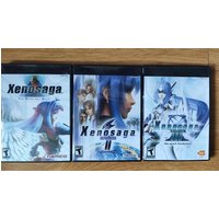 PS2 Copy Disc Game Xenosaga Series With Manual Unlock Console Station 2 Retro Optical Driver Video Game Machine parts