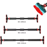 Große horizontale Türstange aus Stahl, verstellbare Trainingsstangen für Heimsport, Workout, Klimmzug-, Arm- und Bauchmuskeltraining, Fitnessgerät