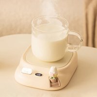 25W Coffee Mug Warmer Cup Heater Electric Hot Plate 4 Temperature Settings Warmer Cup Coaster for Tea Milk Water Heating Pad
