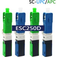 ESC250D FTTH SC UPC Optical fibe quick connector SC FTTH Fiber Optic Fast Connector Embedded ESC250P