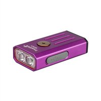 Mini lampe de poche LED aste USB, porte-clés, lampe UV, lumière rouge, comparaison de couleurs, cadeau, 2 modes, EDC, Minix, olla fire, 320lm, 365nm, VopeC