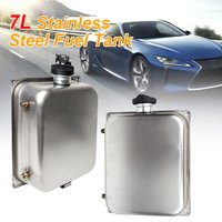 7L Fuel Tank Container Stainless Steel For Diesel Air Parking Heater Petrol Tank For Car Truck RV Boat Universal With Key Option