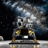 1087PCS MOC NASA Apollo 11 Lunar Lander Assembling Building Blocks Educational Toys Children's Gifts Ornaments Military