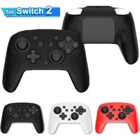 Silicone Protective Skin Case for Nintendo Switch 2 Pro Controller Gamepad Anti-Slip Soft Shell Grip Cover for NS 2 Accessories