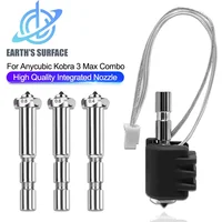 3D Printer Parts for Anycubic Kobra 3 Max Hotend Kit 0.4 0.6 0.8mm Nozzle for Kobra 3 Max Combo Quick-Swap Nozzle Hardened Steel