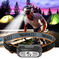 Mini wiederaufladbare leistungsstarke Sensor Scheinwerfer Angeln Camping USB Kopf Taschenlampe COB LED Kopf Licht Taschenlampe Scheinwerfer Front Laterne