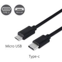 Type C USB-C To Micro USB Cable For Samsung Micro B USB Type C Cord Male To Male 30/100cm Fast Data