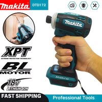 Makita Cordless Drills DTD172 Charging Drill Brushless Driver 18V Electric Screwdriver Impact Handheld Electric Drill Power Tool