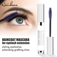 NATUHANA 10ml Eyelash Extension Sealant Waterproof Lash Coating Glue Whitening Preventer Clear Lash Raincoat False Lashes Care
