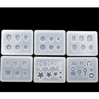 SNASAN Cute Beads Silicone Mold Earrings Handmade DIY Jewelry Making Nail Art Lovely Beads Resin Silicone Mould