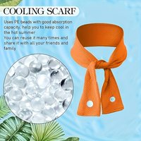 Cooling Neck Gaiter Scarf Bandana Towel Ice Silk Sweat Wipe Quick Dry Sweat Wicking for Men Women Sport Running Yoga Gym Workout