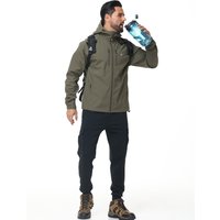 AliExpress Men's Outdoor Waterproof Windbreak Jacket Lightweight Coat for Camping Hiking Cycling Fishing with Inner Pocket