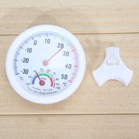 Thermometer Hygrometer Mini Bell Shaped Strong Thermometer Easy To Read Humidity Watch Accurate Positioning for Gardens Terraces