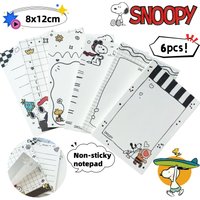Snoopy, Anime, Cute Cartoon Sticky-Free Notebook, Kawaii Hand Journal, Student Portable Notebook, Stationery, Prize Wholesale