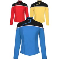 Fantasia Spaceship Crew Cosplay Uniform TV Space Travel Disfraz Costume Adult Men Male Fantasy Halloween Carnival Party Clothes