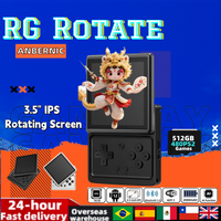 512G ANBERNIC RG Rotate AI Handheld Game Console 3.5" IPS Rotating Screen Android Portable Game Player Support WIFI PSP PS2 Gift