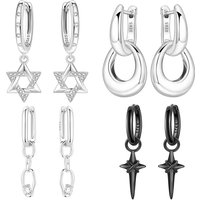 Orstarry S925 Sterling Silver Earrings Fashion Versatile Earrings For Women Birthday Gift Silver Jewelry