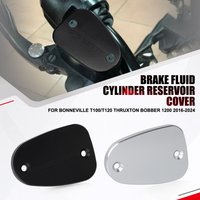 Front Brake Clutch Master Cylinder Gaskets Cover For Bonneville T100/T120 Thruxton Bobber 1200 2016-2024 Oil Fluid Cylinder Cap