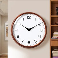 2026 New Mid-Century Wall Clock Luxury Modern Minimalist Home Decor Clock High-End Vintage Hanging Watch for Living Room