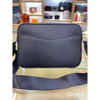 Bag Italian Tumbled Calfskin Crossbody Bag, Super Soft Leather with Full Leather Divider